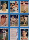 1957 Topps - HIGH GRADE SINGLES #1-200  EXMT-NM  Pick From List