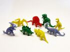Complete set of 8 Ajax Hong Kong Vintage 1960s Prehistoric Playset Dinosaurs