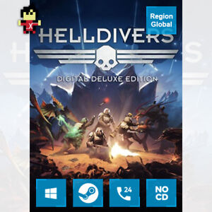 HELLDIVERS Deluxe Edition for PC Game Steam Key Region Free