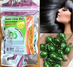 Super Long Hair Genive Serum Green Vitamin E Growth Hair Faster Longer Treatment