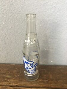 VTG Donald Duck Cola Glass Bottle 10 0z Walt Disney Production General Beverages