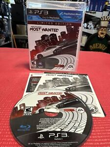 New ListingNeed for Speed: Most Wanted -- Limited Edition (Sony PlayStation 3, 2012)