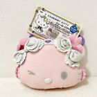 Sanrio Hello Kitty Charmy Honey Cute Glowing Face Shape Plush Toy Pouch