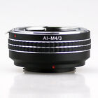 Ai-M43 Adapter For Nikon F mount Ai D lens to Micro 4/3 M4/3 GF7 EP5 E-M5 Camera