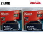 2 Pack Makita 18 Volt Li-ION 6.0Ah LXT Battery BL1860B Tool Power Battery NEW