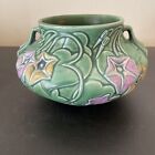 Roseville Morning Glory jardiniere vase art pottery 268-4