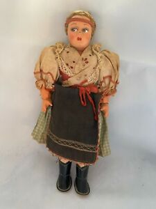 Vintage Doll From Hungary-10