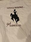 Vintage Chris Ledoux Tee T-Shirt XL Life Highway Just LeDoux it Bare Back Horse