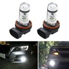 2X H11 H8 LED Fog Light Bulbs CREE SMD 2323 6000k Pure White Projector 100W