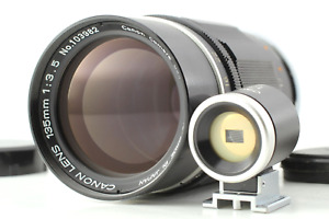 [Near MINT+++ w/ Finder] Canon 135mm f/3.5 Lens LTM L39 Leica L Mount from JAPAN