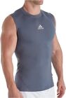Adidas Men's Alphaskin Sport Sleeveless Tank Top Compression Shirt Onix Size 3XL