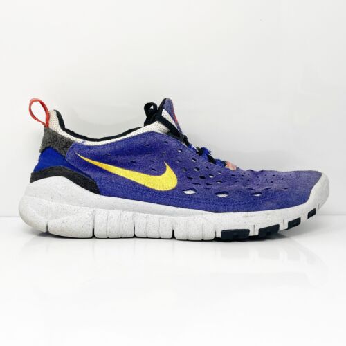 Nike Mens Free Run Trail CW5814-401 Blue Running Shoes Sneakers Size 10.5