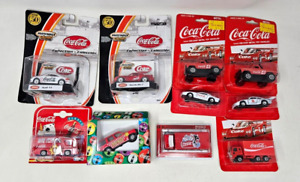 Hartoy Matchbox Majorette Coca-Cola Die-cast Car Truck Lot Of 10