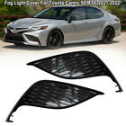 Fit 2021-2022 Toyota Camry SE XSE Front Bumper Fog Lights Lamps Cover LH RH US (For: 2021 Toyota Camry)