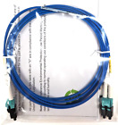 2M LC/LC OM4 Duplex Fiber Optic Multi-Mode Patch Cable 50/125 Aqua 100Gb