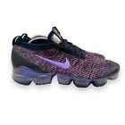 Nike Air Vapormax Flyknit 3 Men's Size 11 US Fuchsia Purple Black Athletic Shoes