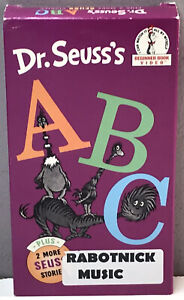 Dr. Seuss’s ABC Eyes Shut Mr. Brown Can Moo You VHS Video Tape BUY 2 GET 1 FREE!