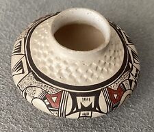 Thomas Natseway, Laguna Pueblo, Miniature Polychrome Bowl (159)