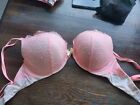 Victoria Secret VS Very Sexy Push Up bra size 32DD Peach/coral