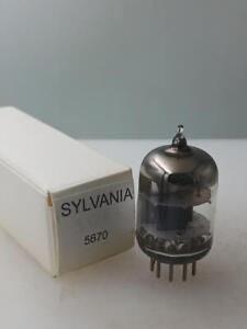 Sylvania 5670 Test NOS 6100/6200gm Grey Plate Square Getter Serious Tubes S790