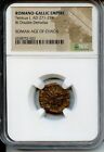 NGC Certified Ancient Roman Coins Tetricus Double Denarius
