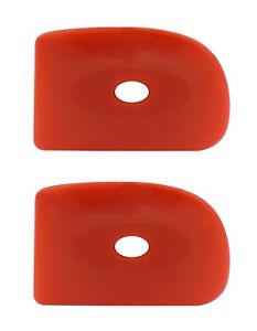 Soft Silicone Pottery Rib (Shape 5) - Ceramic Clay Sculpting Tool | 2 Pack