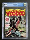 Eerie Publications Tales Of Voodoo CGC 5.0 #v2 #1 Decapitation Issue 2/69 Key