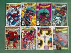 Spiderman 1990 #1,16,25,27,28,30,31,32 8 books High grade, No Reserve