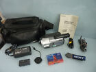 Sony CCD-TRV68 HI8 8mm Video8 camera Camcorder VCR Player w/CASE 