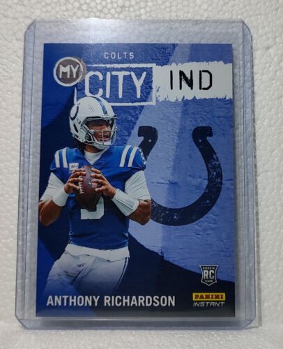 Anthony Richardson 2023 Panini NFL #10 My City Football Card Colts 1/344