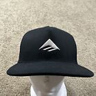 Emerica Hat Cap Adult Adjustable Black  Snapback Logo Skating Mens