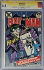 New ListingBatman #251 CGC 8.5 D.C. Comics 1973 Signed by Neal Adams Classic Joker Cover