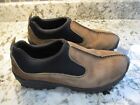 Merrell Winter Stitch Mocha Mens 12? Sueded Leather  Moc Slip on Low cut Boot