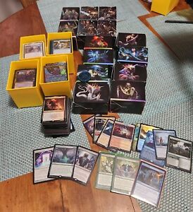 Lot Of Magic The Gathering Commander Decks & Collection Of Rares And Mythics