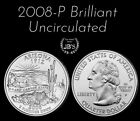 2008 P Arizona Statehood Quarter Brilliant Uncirculated from US Mint Roll *JB's*
