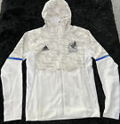 Adidas Mexico 22/23 Home Full-Zip Pregame Hoodie Jacket White IC4450 Men Size S