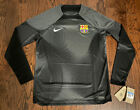 Nike FC Barcelona Long Sleeve Black Goalkeeper Men's Jersey DV1878-061 Size M