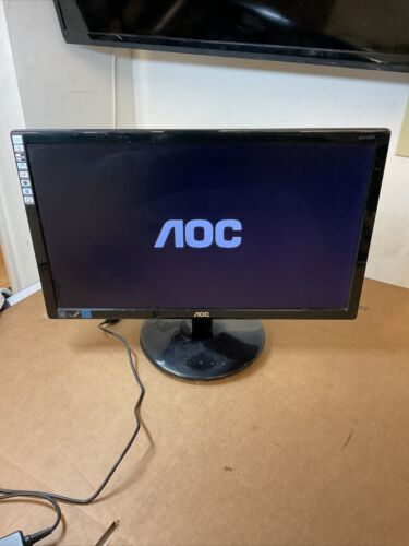 AOC e2043Fk MONITOR .20 Inch LED LCD DVI VGA 1600 x 900 Touch Base