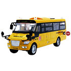 American Pull-Back Diecast Car School Bus Models Light & Music Alloy Kids Toy