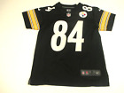 New ListingPittsburgh Steelers #84 Antonio Brown Jersey NFL Nike Home On-Field Boys SM NEW