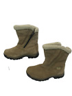 SOREL WaterFall Winter Boots Women's 10 Tan Suede Waterproof Thinsulate Ultra