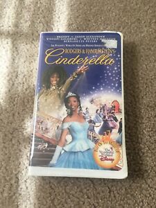 Cinderella Brandy Whitney Houston Jason Alexander VHS Movie