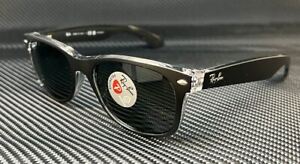 RAY BAN RB2132 605258 Black Square 55 mm Unisex Polarized Sunglasses