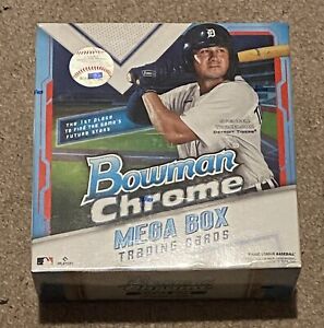 2021 Bowman Chrome Baseball Mega Box Factory Sealed