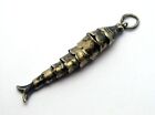 ANTIQUE 800 SILVER CHINESE STYLE FISH PENDANT