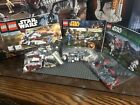 LEGO STAR WARS RETIRED SETS LOT OF 3 (75182) (75037) (75001) 80-95% COMPLETE