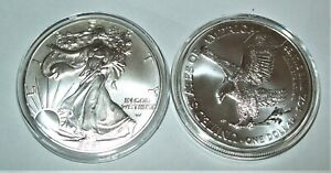 2021 Type 2  American Silver Eagle 1 Troy Oz. .999 Fine One Dollar Coin BU