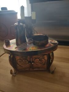 New ListingLittle Vintage Copper Stove That Plays 'My Favorite Things'