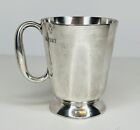 New ListingVtg 1/2 Pint Silver Monarchy Plate Footed Tankard/Cup Elkington 3 3/4