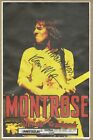 Ronnie Montrose autographed gig poster